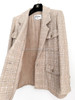 CHANEL 19S Beige Fantasy Tweed Jacket 36
