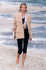 CHANEL 19S Beige Fantasy Tweed Jacket 36