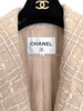 CHANEL 19S Beige Fantasy Tweed Jacket 36