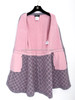 CHANEL 15K 'Brasserie Gabrielle' Cashmere Silk Dress/ Cardigan 38