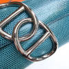 HERMES Niloticus Lizard Egee Clutch Petrole