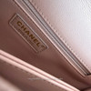 CHANEL 21A Rose Clair Caviar Coco Handle LGHW