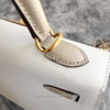 HERMES Kelly 25 HSS Special Order Craie/ Trench Brushed GHW