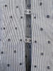 CHANEL 24P CC Camélia Cotton Blouse Top 36