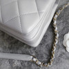 CHANEL Grey Small Trendy CC Lt Gold Hw