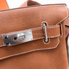 HERMES HSS Special Order Hac a Dos PM Fauve Barenia/ Gris Perle K