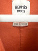 HERMES Cashmere Jacket Eyelet Closure 36