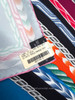 HERMES 'Robe du Soir' Silk Twill 90 Scarf Gris Perle  *New