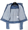 CHANEL 24P Denim Jacket CC Heart Pockets 36