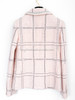 CHANEL 21B Light Pink Tweed Blazer Jacket 34 *New