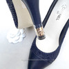 CHANEL Embroidered Leather Pump 35.5 *New