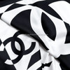 CHANEL Coco Silhouette Silk Twill Scarf 90 *New