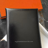 HERMES Calvi Card Holder Box Calf Noir