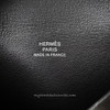 HERMES Calvi Card Holder Box Calf Noir