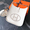 HERMES Mini Evelyne Nata Clemence GHW