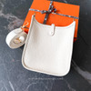 HERMES Mini Evelyne Nata Clemence GHW