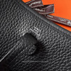 HERMES Mini Evelyne Noir Clemence PHW