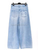 CHANEL 25S Wide Leg Jeans 36 *New