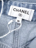 CHANEL 25S Wide Leg Jeans 36 *New