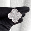 VAN CLEEF & ARPELS Magic Alhambra Ring Pave Diamonds WG 50