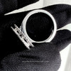 VAN CLEEF & ARPELS Magic Alhambra Ring Pave Diamonds WG 50