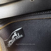 HERMES Mini Herbag Zip 20 Noir GHW