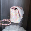 CHANEL 25P Multicolor Confetti Tweed Mini Flap Bag GHW