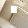 HERMES Mini Kelly II Ostrich Vanille GHW B