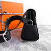 HERMES Kelly Messenger PM Noir PHW