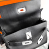 HERMES Kelly Messenger PM Noir PHW