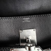 HERMES Kelly Messenger PM Noir PHW