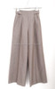 HERMES Cotton/ Silk High Waisted Wide Leg Pants 34