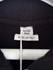 HERMES Lettres Equestres Cashmere Zipped Pullover 34 *New