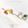 VAN CLEEF & ARPELS Lucky Alhambra Bracelet Tiger's Eye/ Carnelian/ Malachite/ MOP/ YG