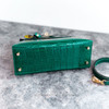 HERMES Kelly 25 HSS Special Order Vert Emeraude Alligator GHW W *New