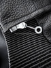 HERMES Deerskin Leather Short Jacket