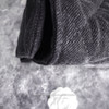 CHANEL Small 25 Black Washed Denim GHW