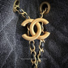 CHANEL Small 25 Black Washed Denim GHW