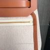 HERMES Mini Herbag Zip 20 Ecru/ Beige/ Fauve *New