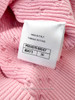 CHANEL 19C Cotton Cardigan CC Pearl Buttons 36 Pink