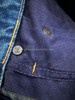 LOUIS VUITTON Wide Leg Jeans Monogram Patch 38 *New