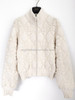 DIOR Macrocannage Zipped Cardigan/ Knit Jacket