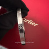 CARTIER Love Bracelet Small Model White Gold 16