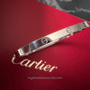 CARTIER Love Bracelet Small Model White Gold 16