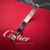 CARTIER Love Bracelet Small Model White Gold 16