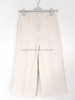 HERMES Cotton Gabardine Cropped Pants 36