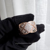 CHANEL Coco Crush Ring Large 18K Beige Gold/ Diamonds 50