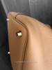 HERMES Picotin 18 Biscuit Clemence GHW W