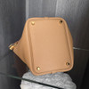 HERMES Picotin 18 Biscuit Clemence GHW W