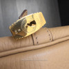 HERMES Picotin 18 Biscuit Clemence GHW W